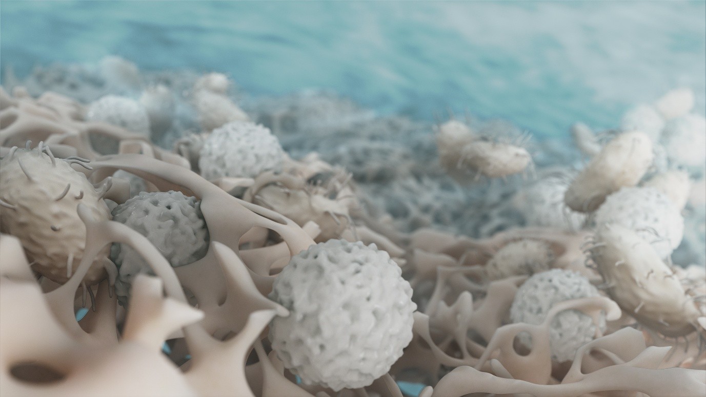 Molecular Scale Digital Art by Experimental Science Artist